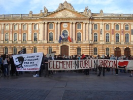 Rassemblement pour Clément Méric au Capitole (juin 2013)